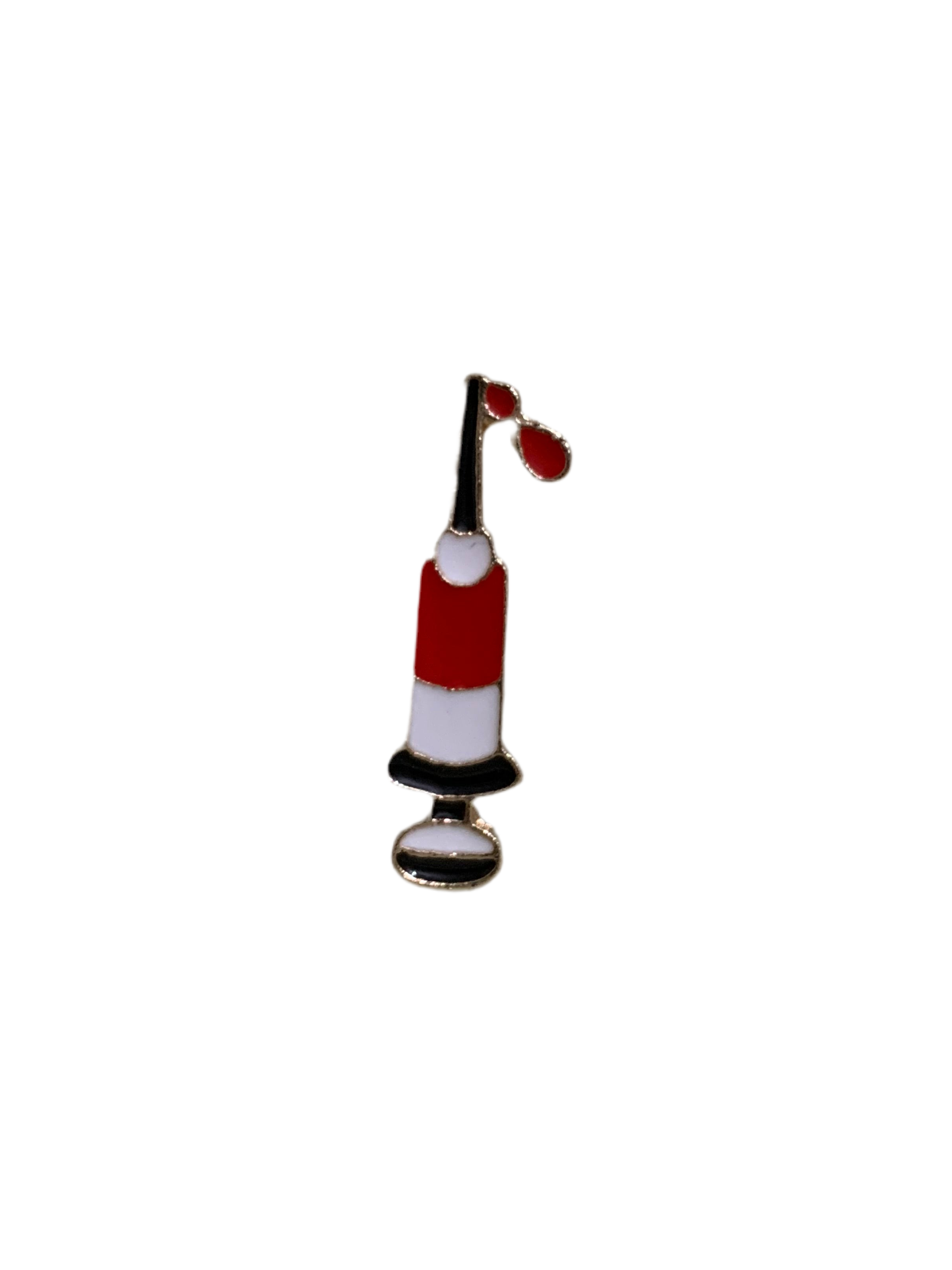 Syringe Enamel Pin