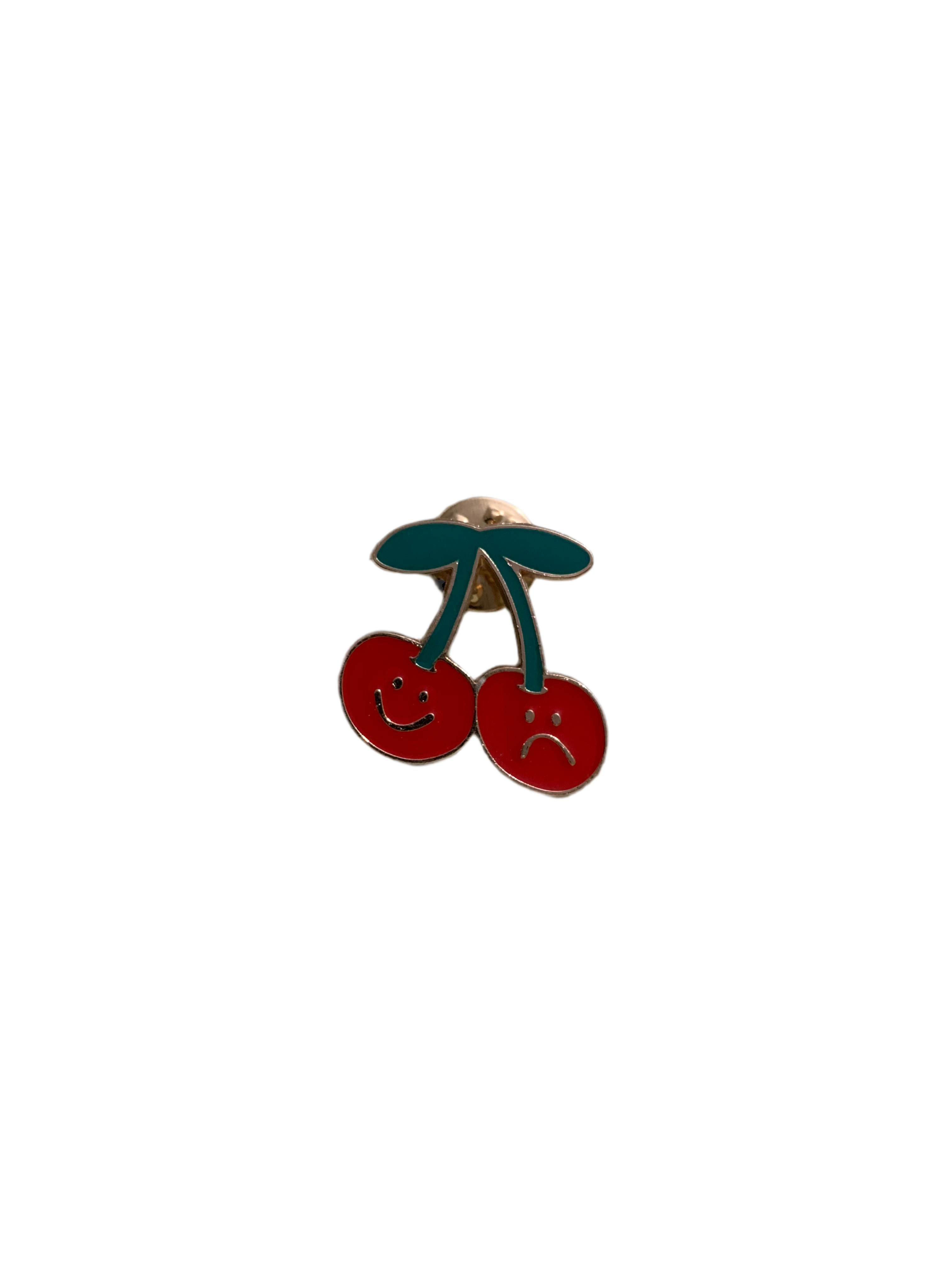 Red Cherry Enamel Pin