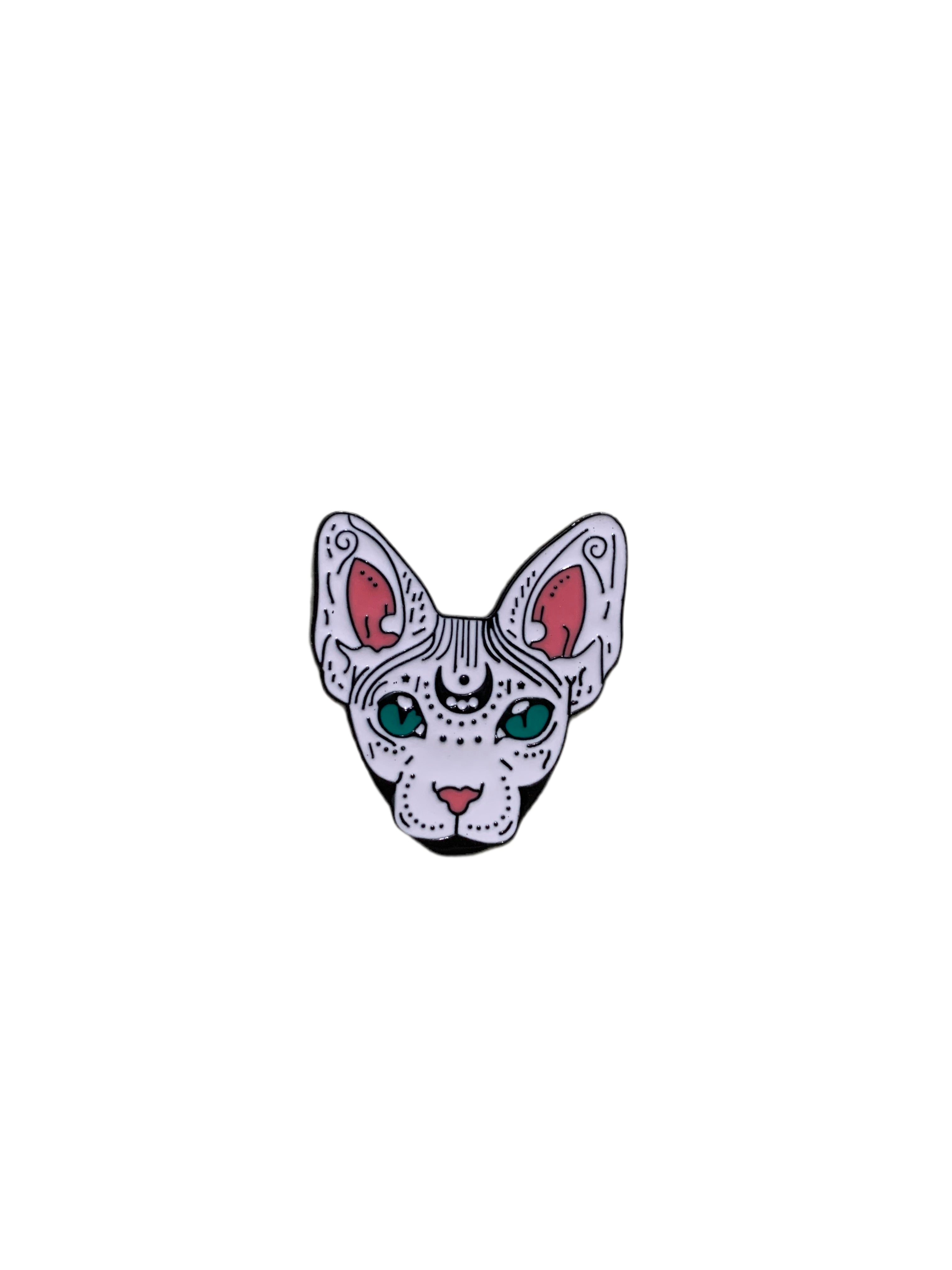 Sphynx Cat Enamel Pin