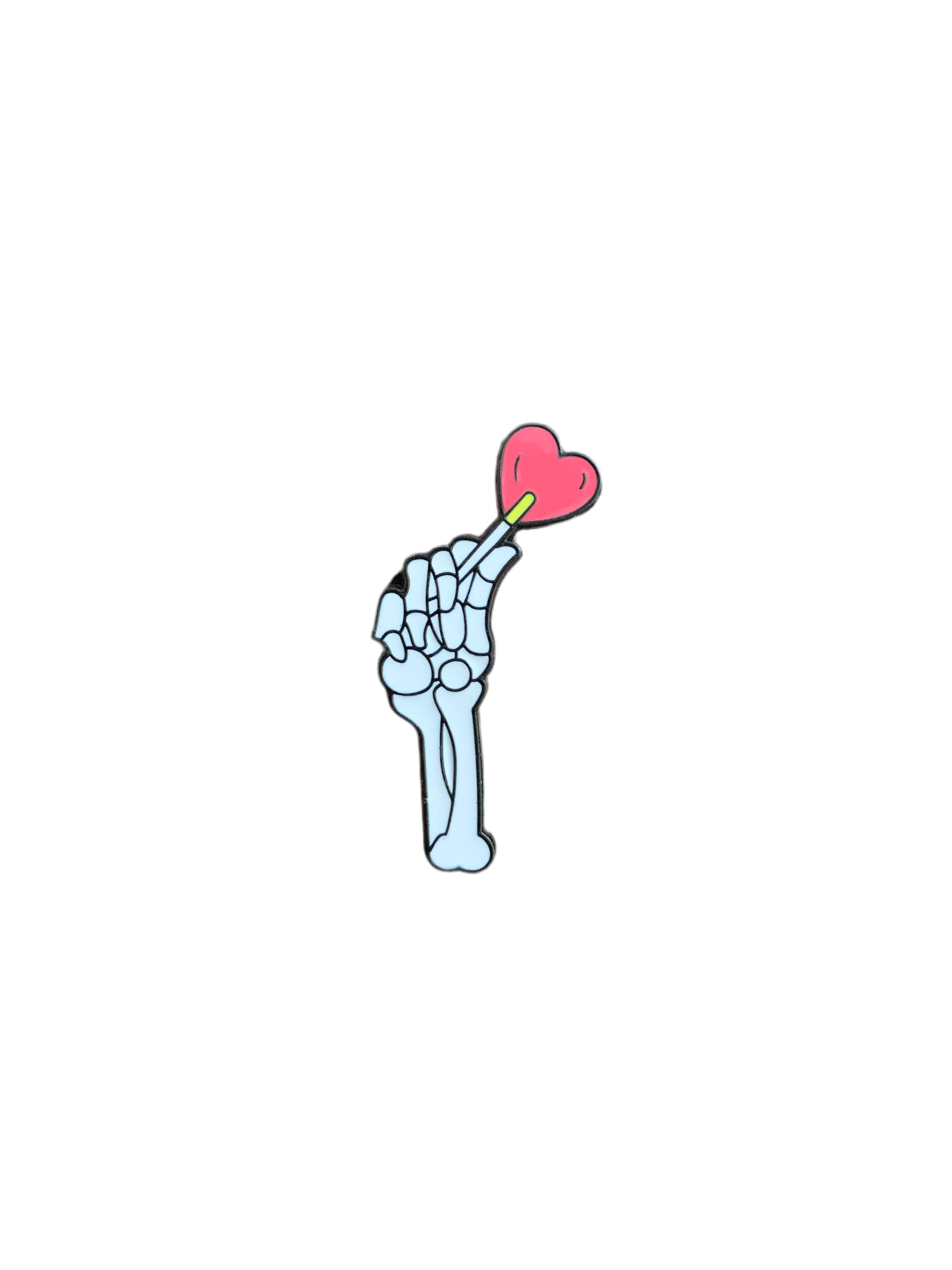 Death By Lollipop Enamel Pin