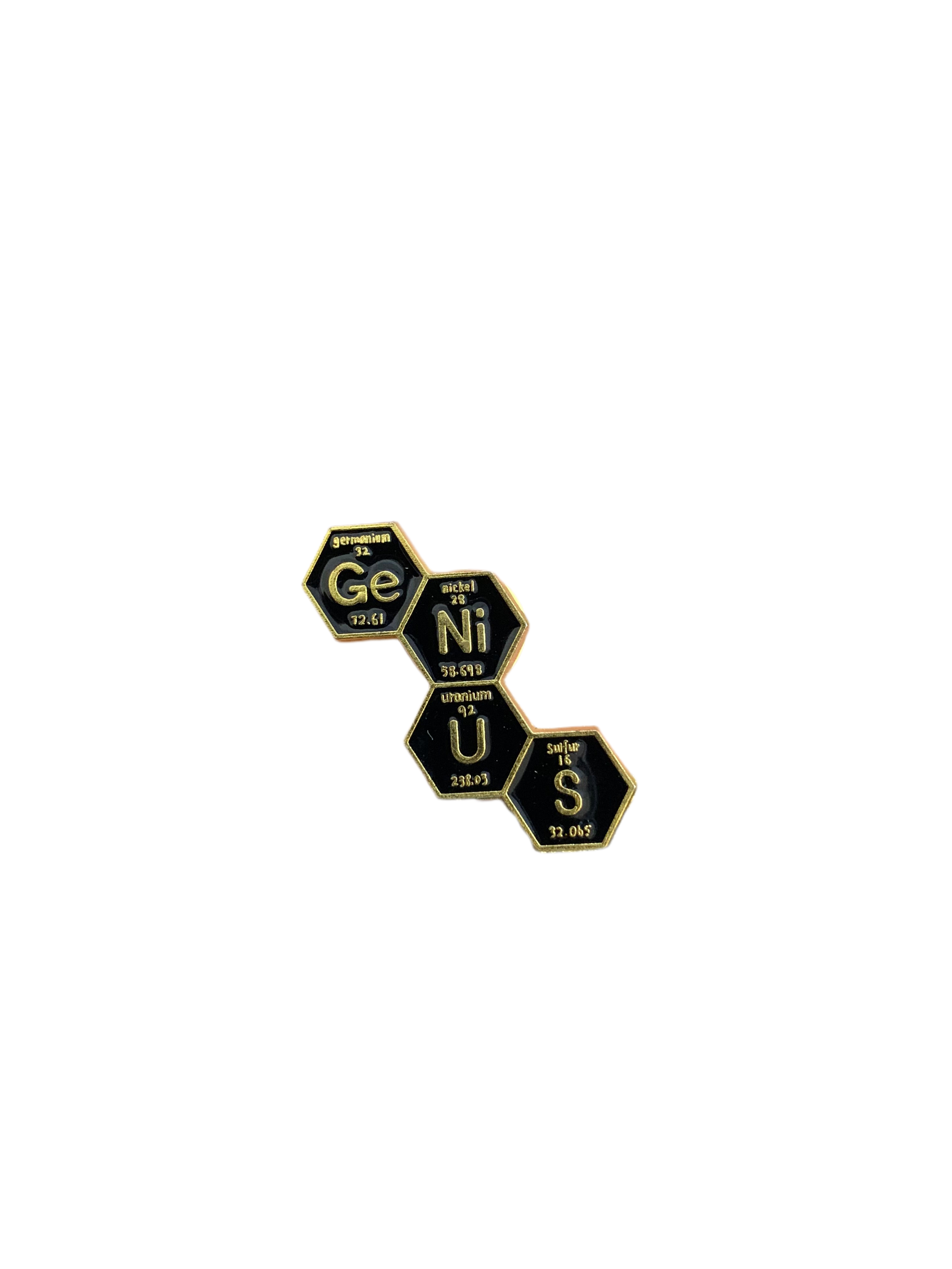Periodic Genius Enamel Pin