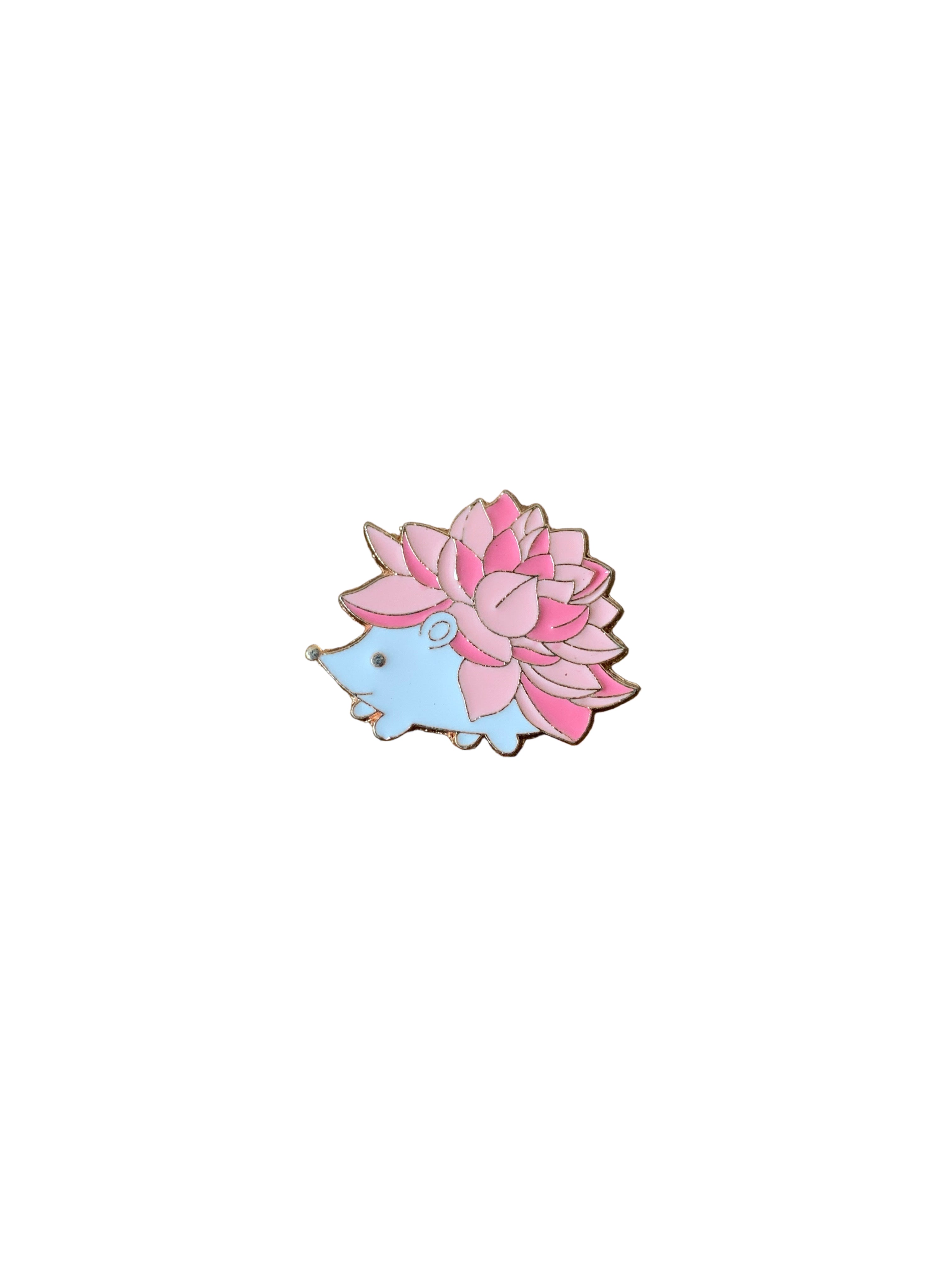 Pretty Porcupine Enamel Pin