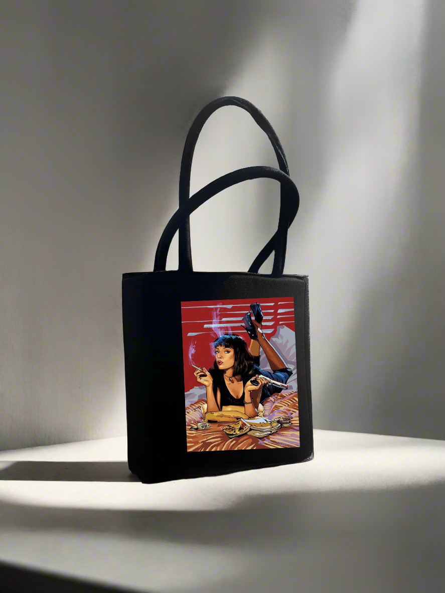 Cigarette Girl Padded Tote