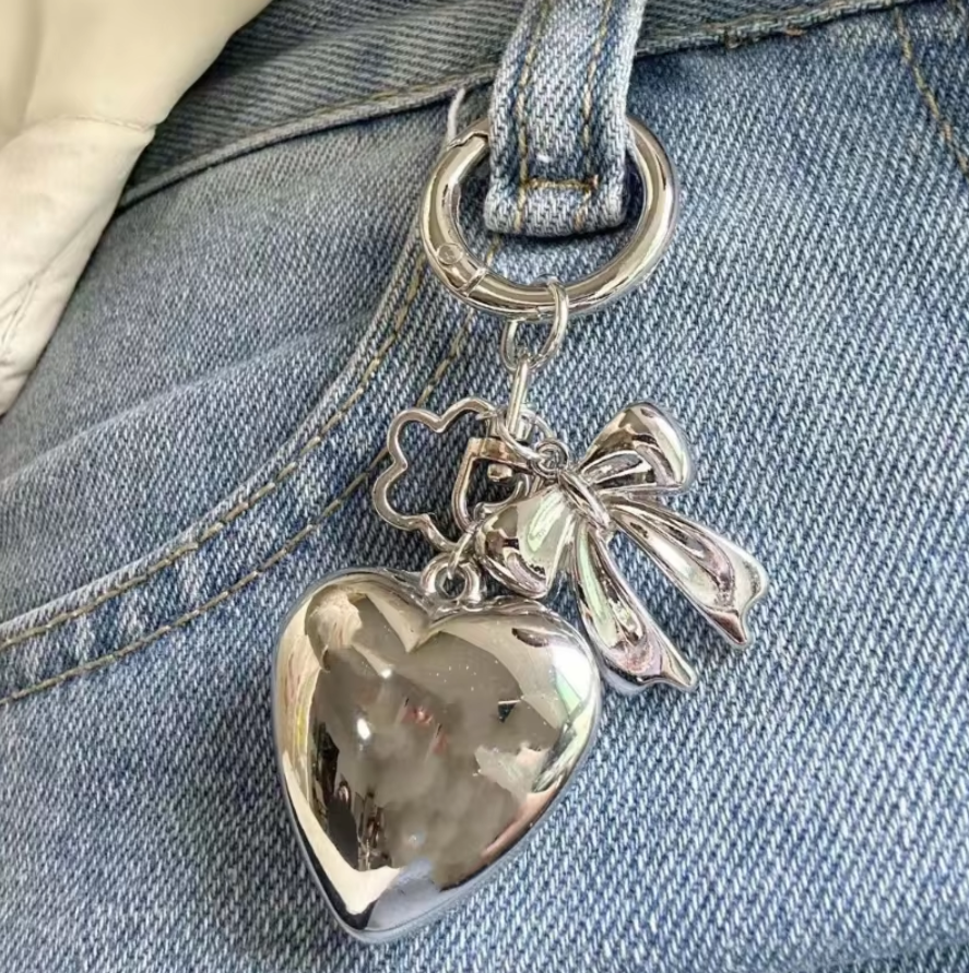 Heart&Bow Charm