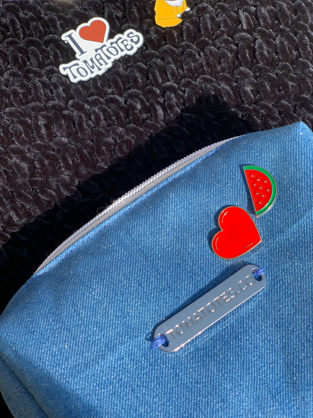 Red Heart Enamel Pin