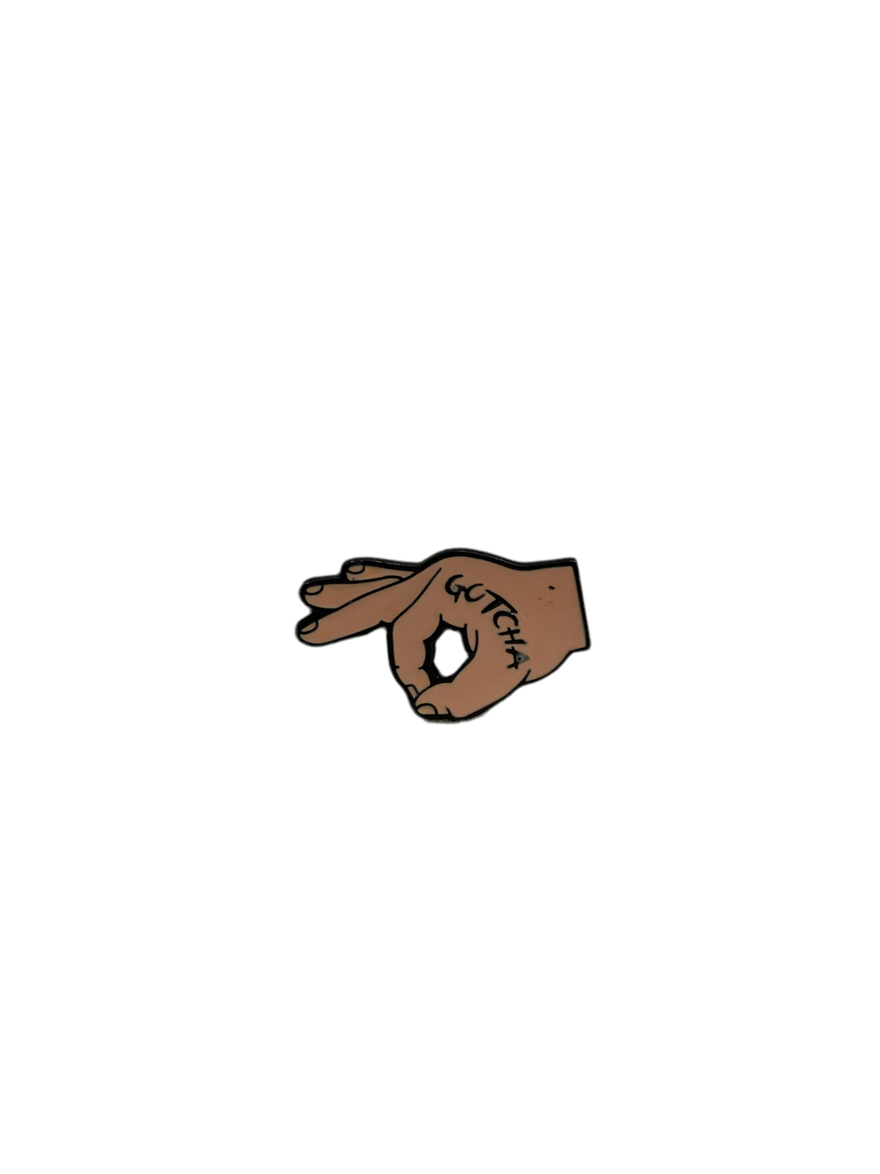 Gotcha Game Enamel Pin