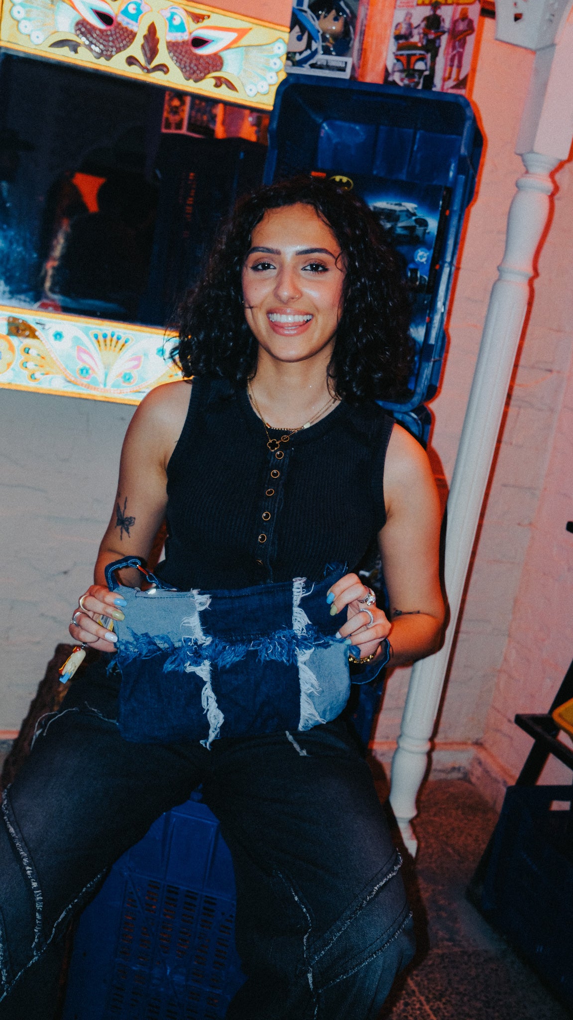 DenimMosaic Shoulderbag