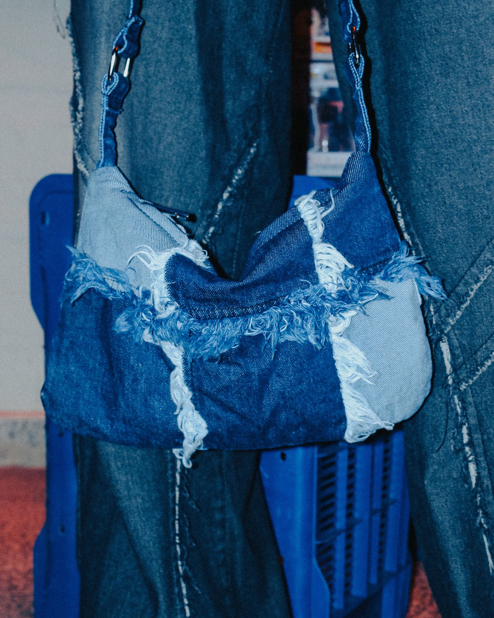 DenimMosaic Shoulderbag