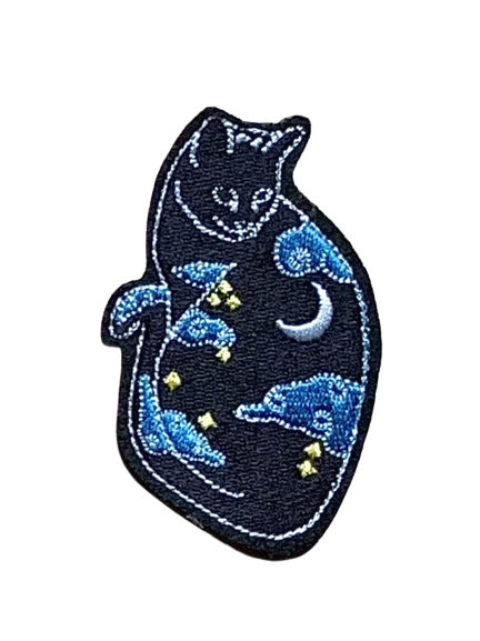 Dreamy Cat Embroidery Patch tomatotes.co