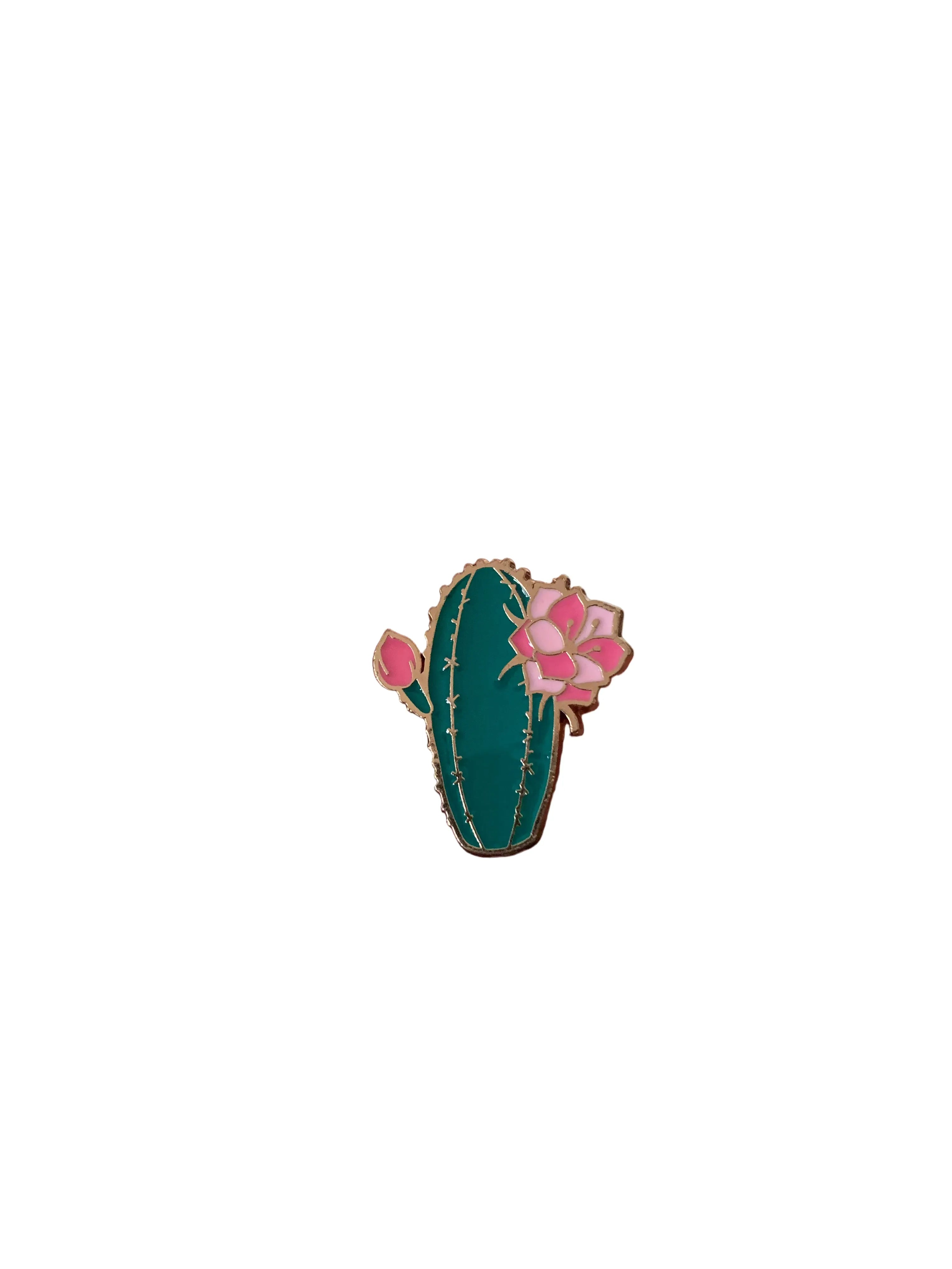 Loving Cactus Enamel Pin