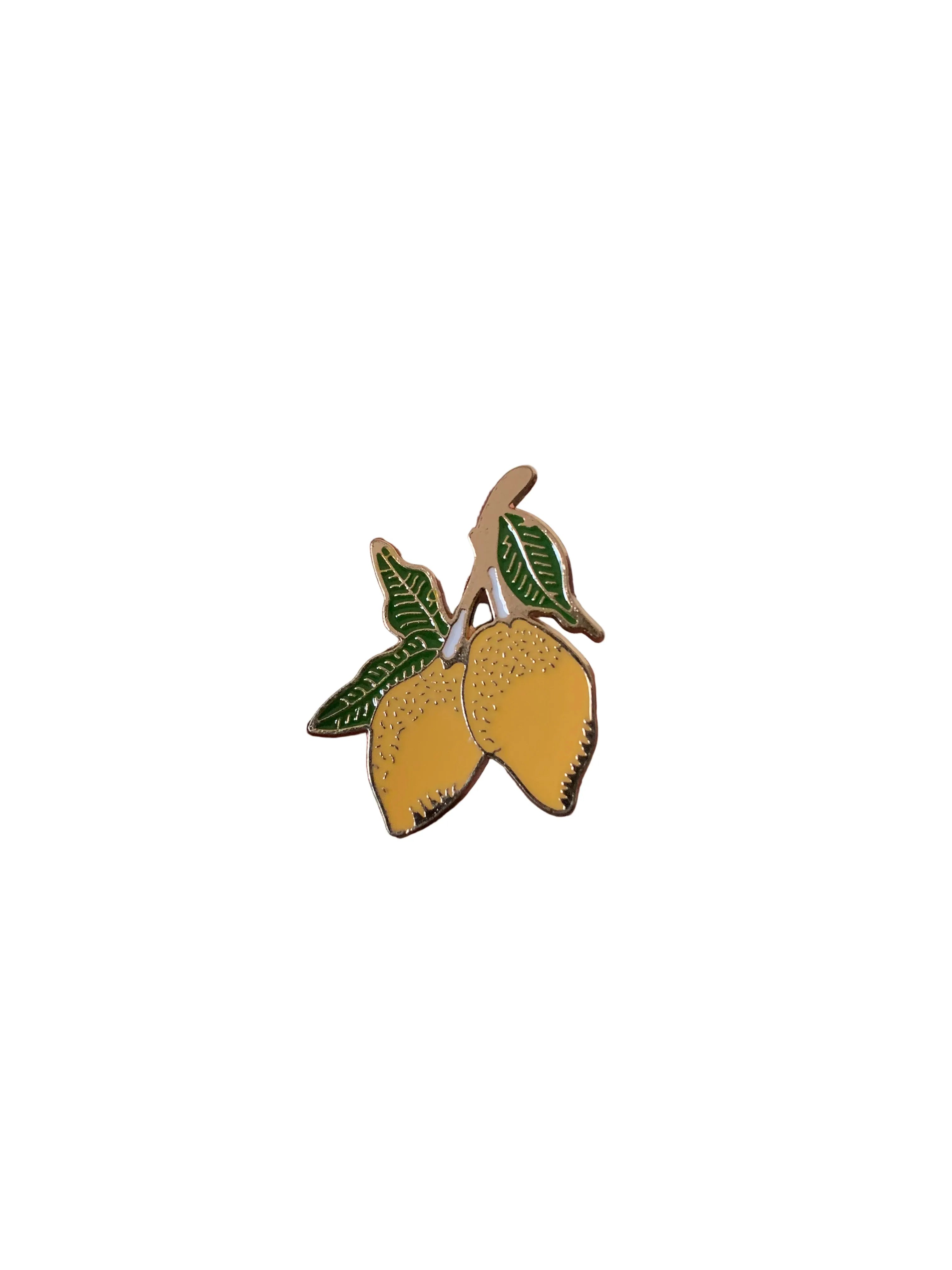 Lemon Enamel Pin