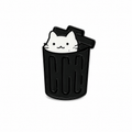 Mischievous Cat Enamel Pin