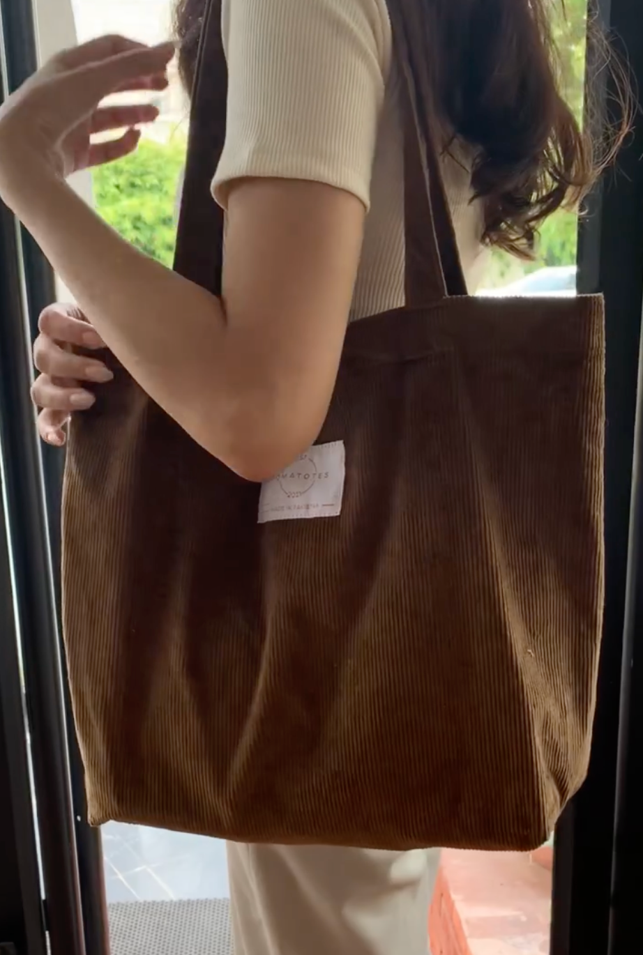 Heather - Brown Corduroy