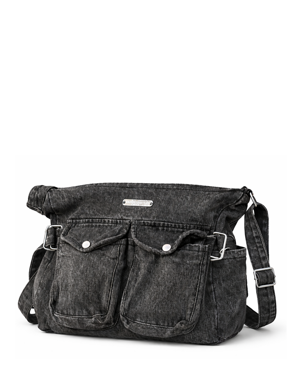 Sky - Black Stonewashed Crossbody