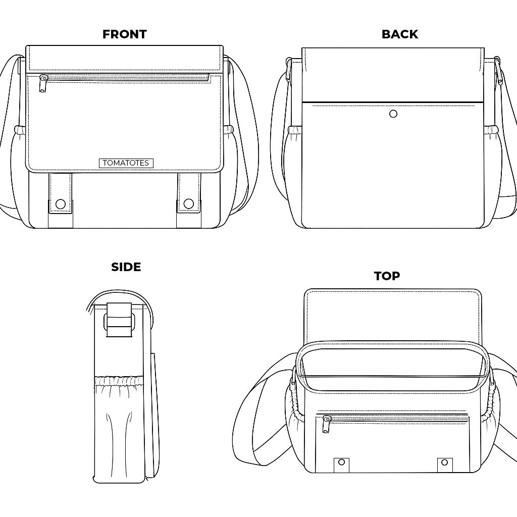 Spade - Crossbody