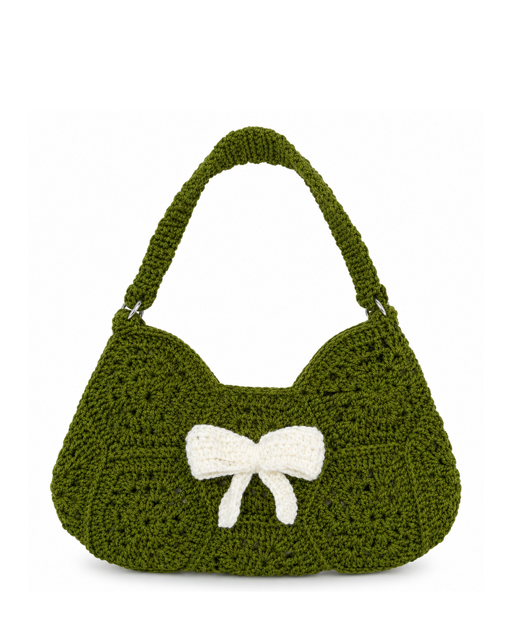 Marlow Crochet - Maroon Shoulderbag