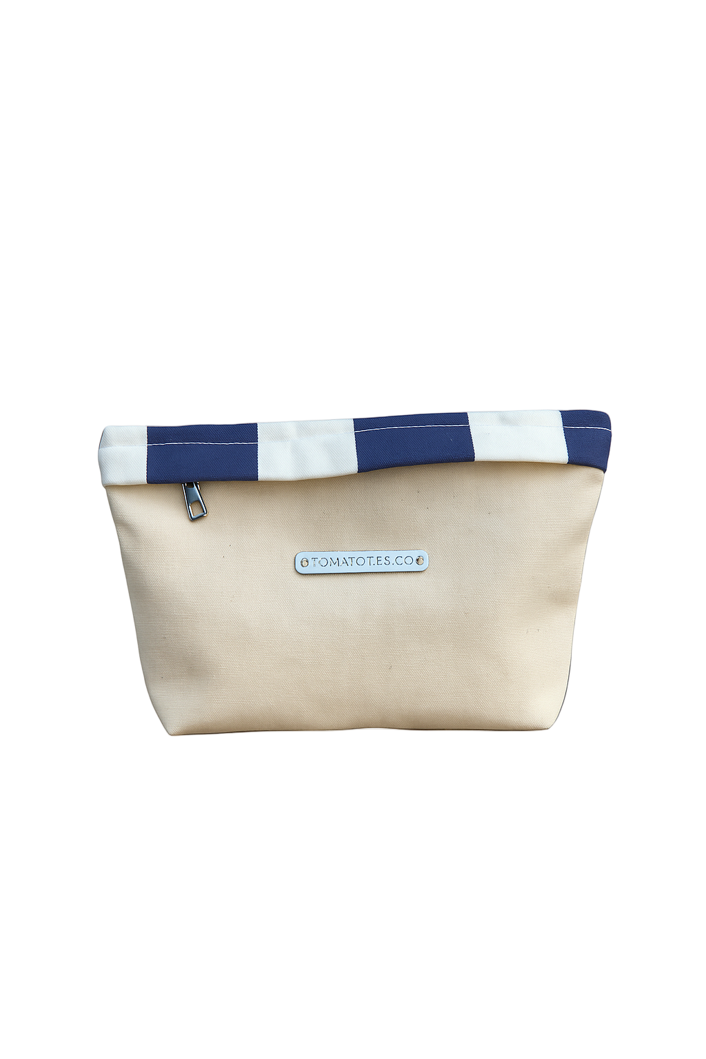 Blue Striped Pouch