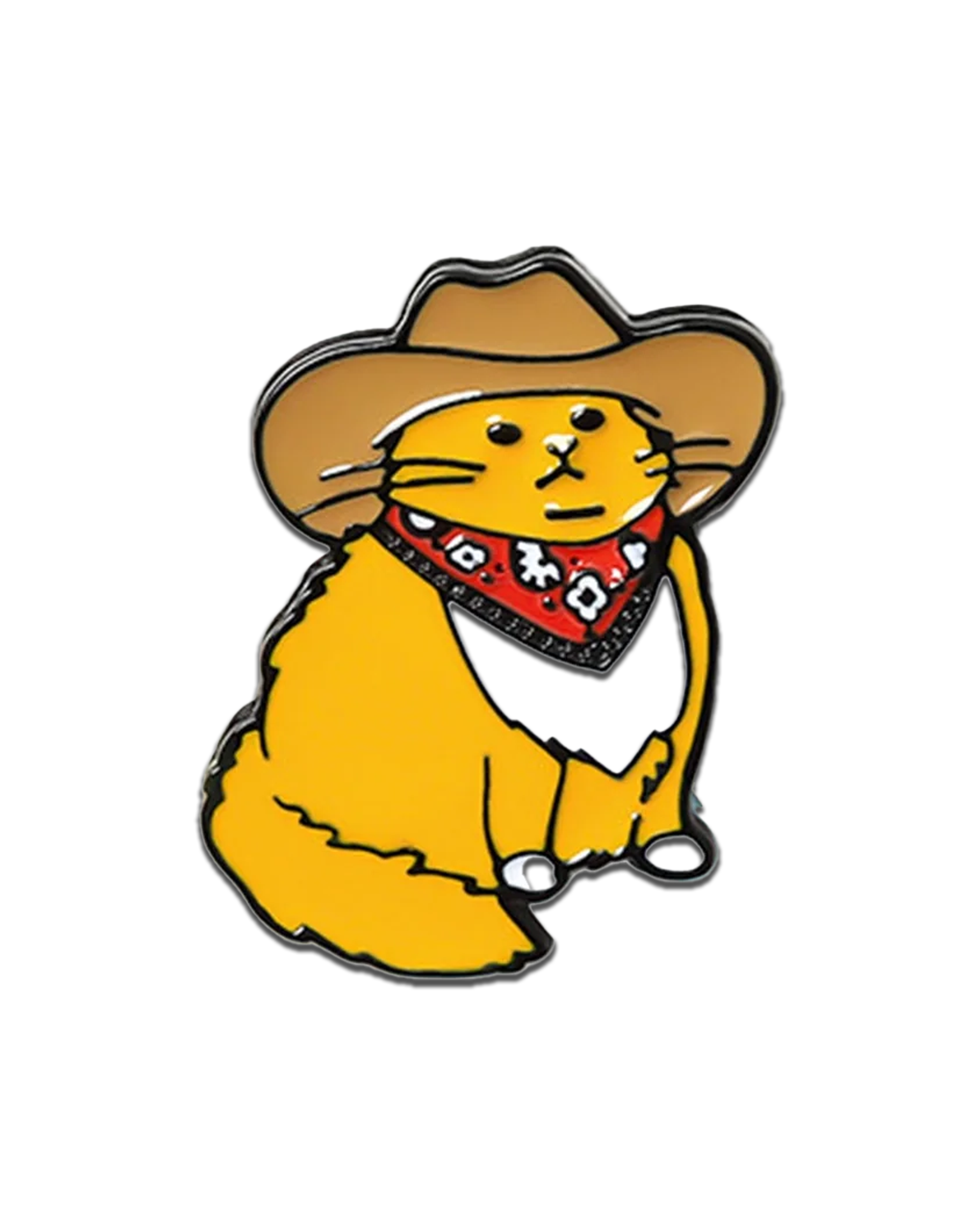 El Cato Enamel Pin