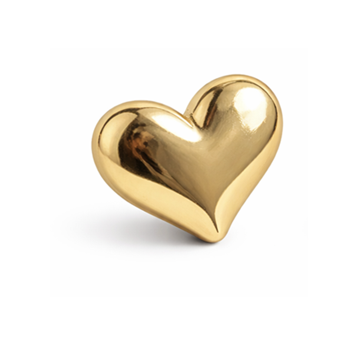 Golden Heart Pin