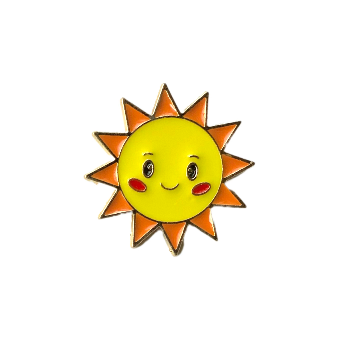 Smiley Sun Pin tomatotes.co