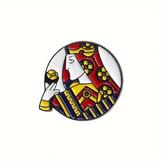House Queen Enamel Pin