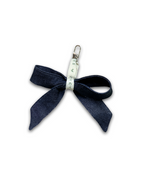 Recycled Denim Bow Charm